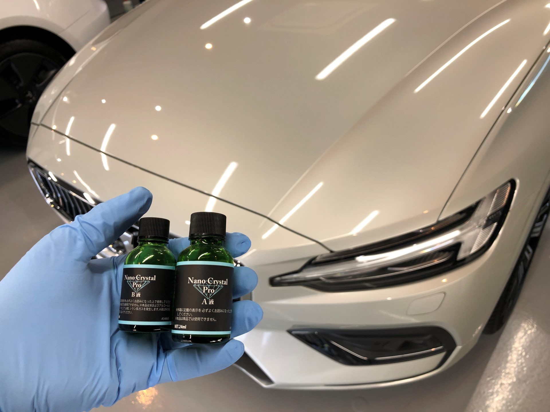 volvo v60 nanocrstalpro glasscoating