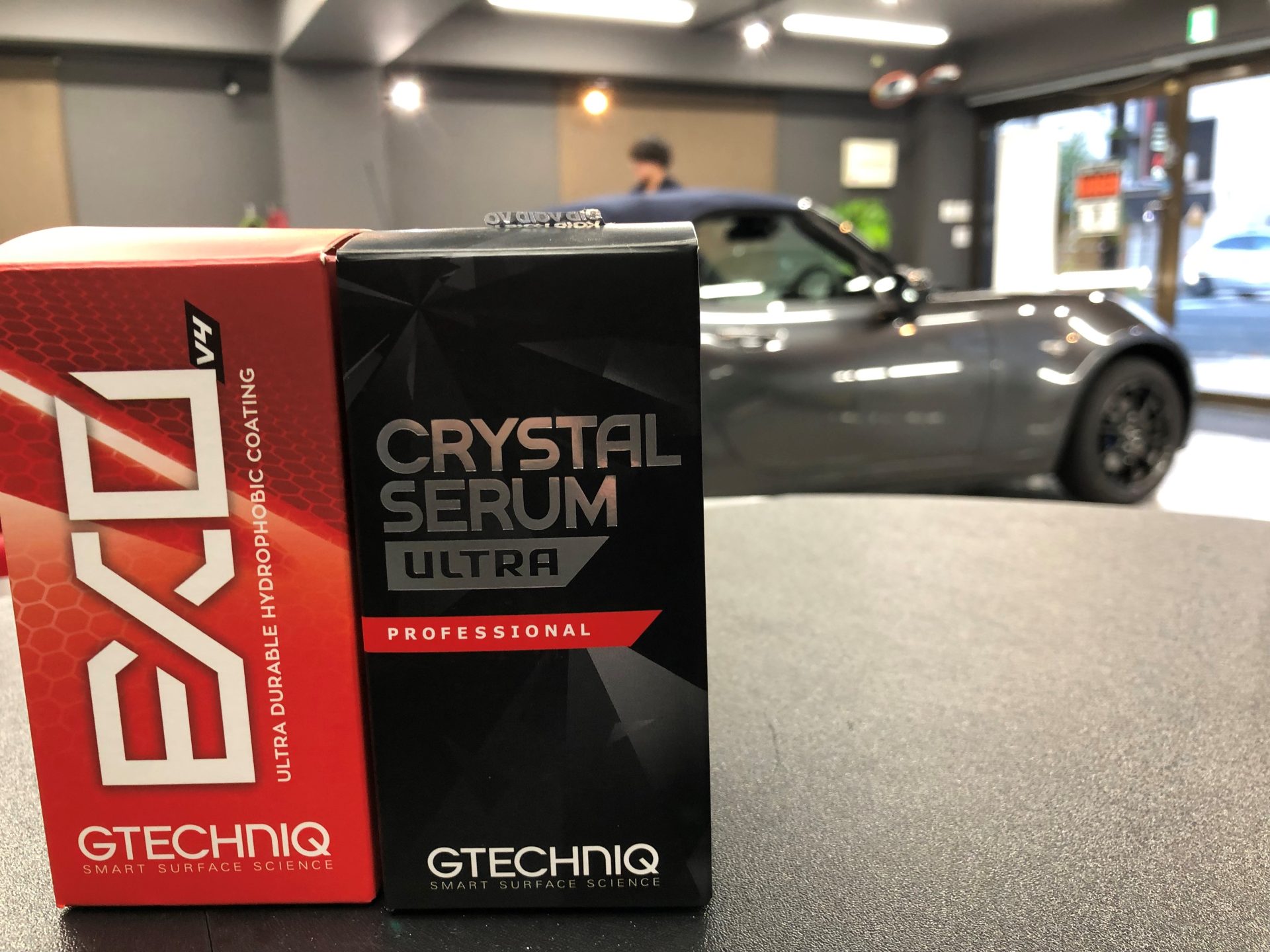 ロードスター 990s gtechniq crystalserumultra exov4